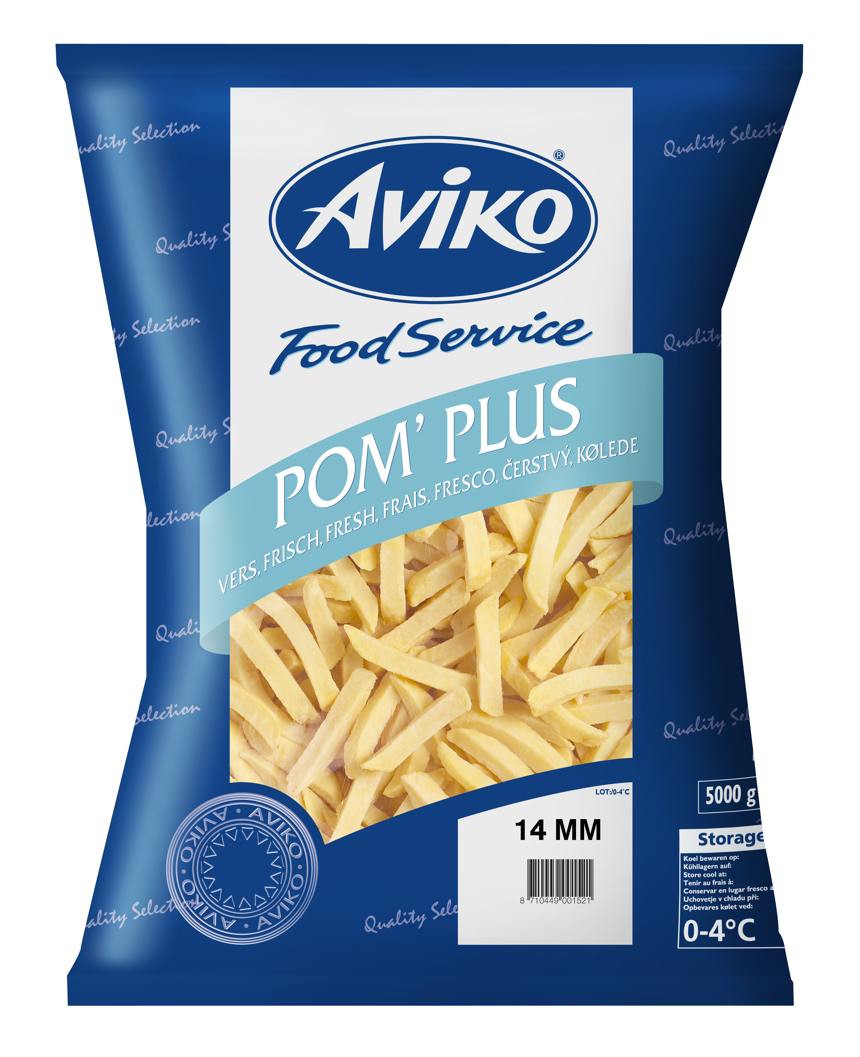 Pommes Frites Färska 14mm